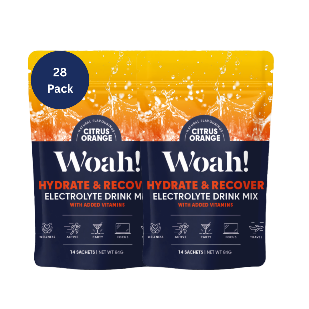 Woah Hydration Electrolyte Powder - Bulk Pack 28 Sachets