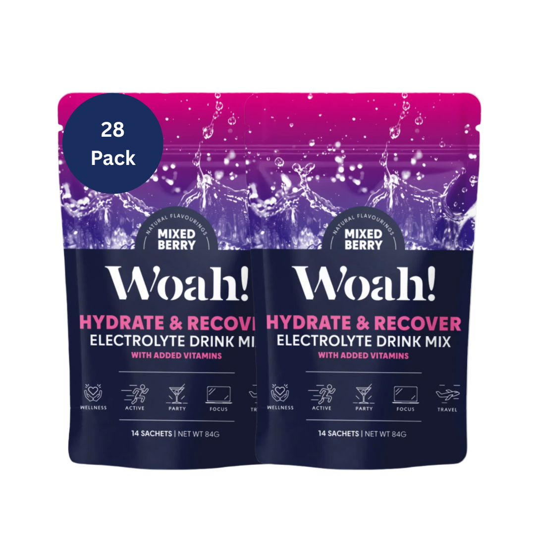 Woah Hydration Electrolyte Powder - Bulk Pack 28 Sachets