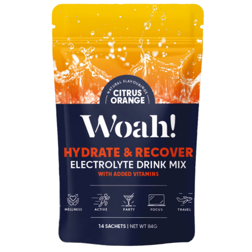 Woah Hydration Electrolyte Powder 14 Sachets
