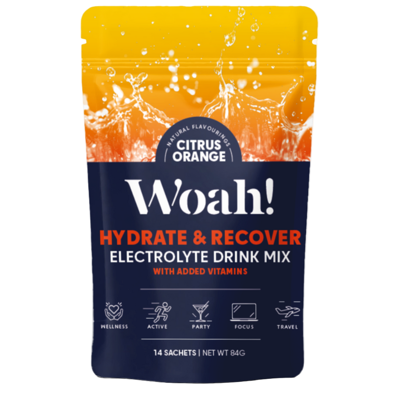 Woah Hydration Electrolyte Powder 14 Sachets