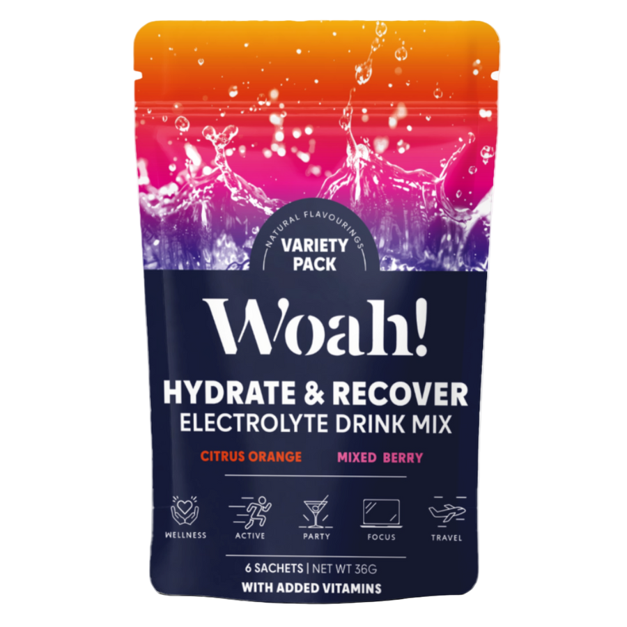 Woah Hydration Electrolyte Powder 6 Sachets